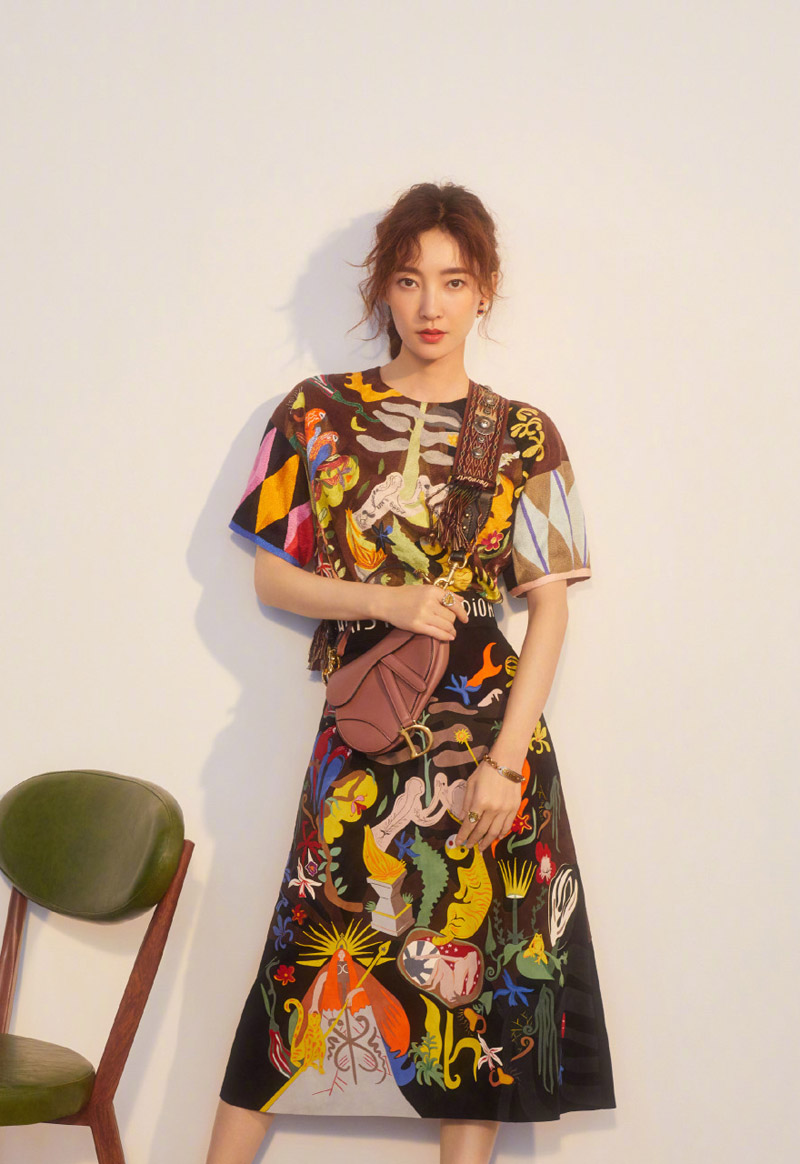 王丽坤优雅恬静时尚杂志写真图片图片