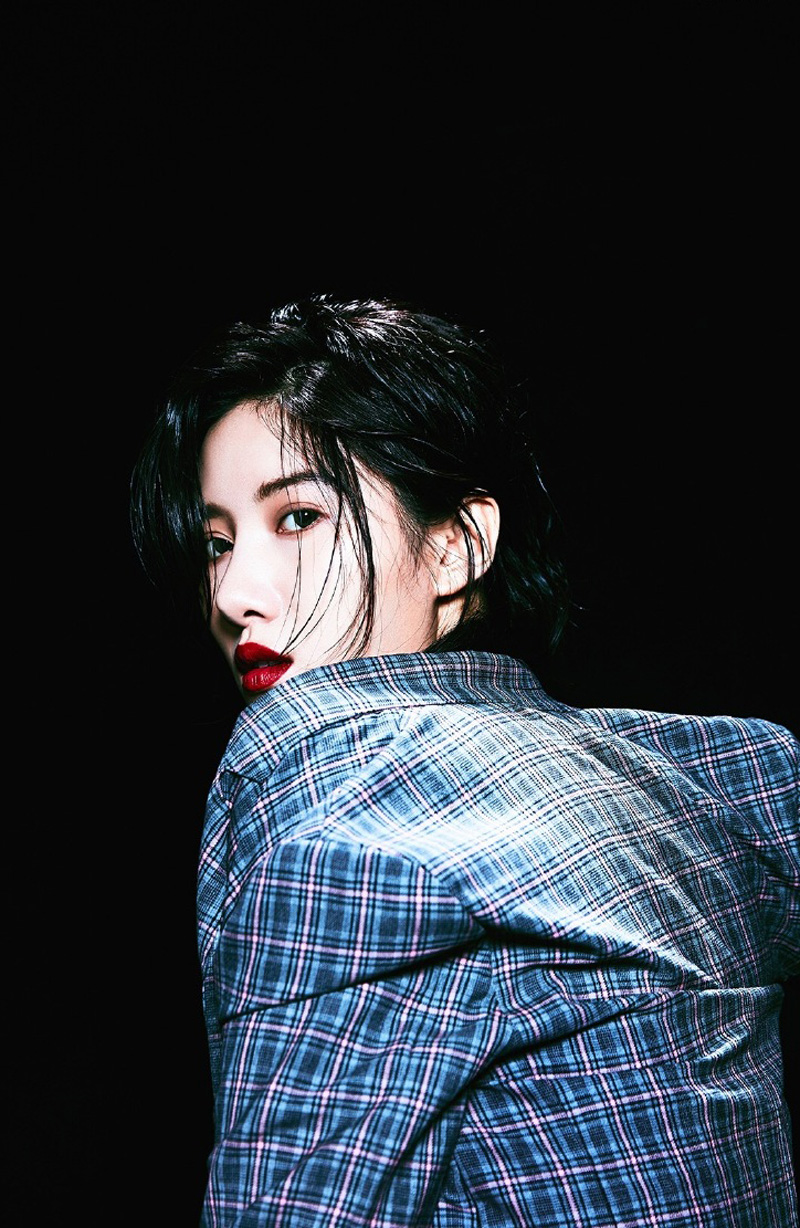 中国内地山东济南女演员吴优魅惑性感时尚杂志写真大片图片