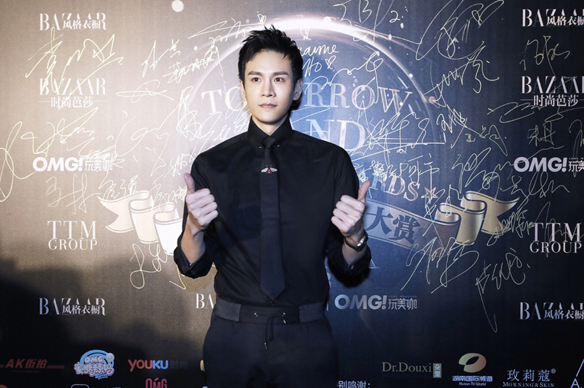 高清上海市男明星经超英俊帅气活动照图片图片