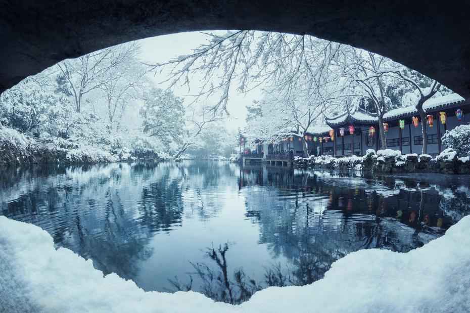 武当山唯美雪景图片 宛如人间仙境的美丽图片