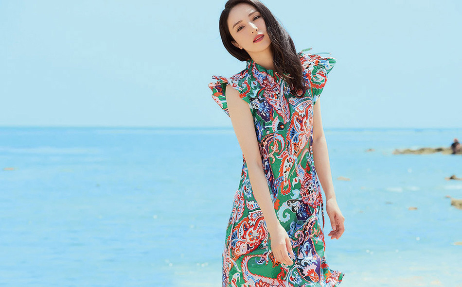 高清中国内地黑龙江省牡丹江影视女演员董璇气质靓丽美女写真图片