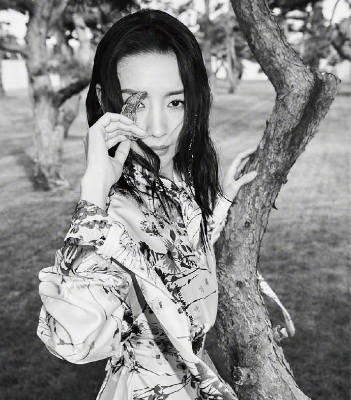 董洁图片  董洁黑白性感写真图片图片