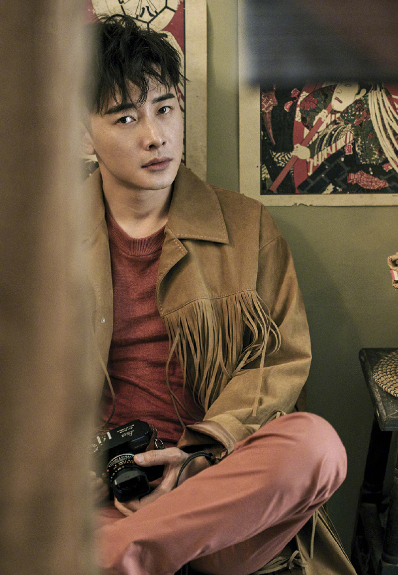 罗晋魅力型男冬日户外写真图片图片