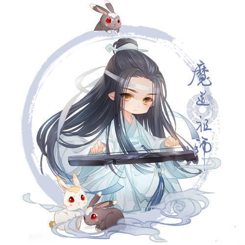 魔道祖师插画高清手机壁纸图片