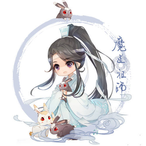 魔道祖师Q版角色海报图片图片