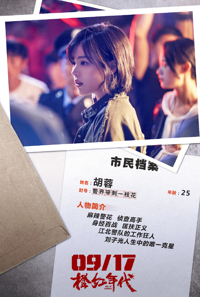 高清破案警匪马思纯《橙红年代》剧照图片图片