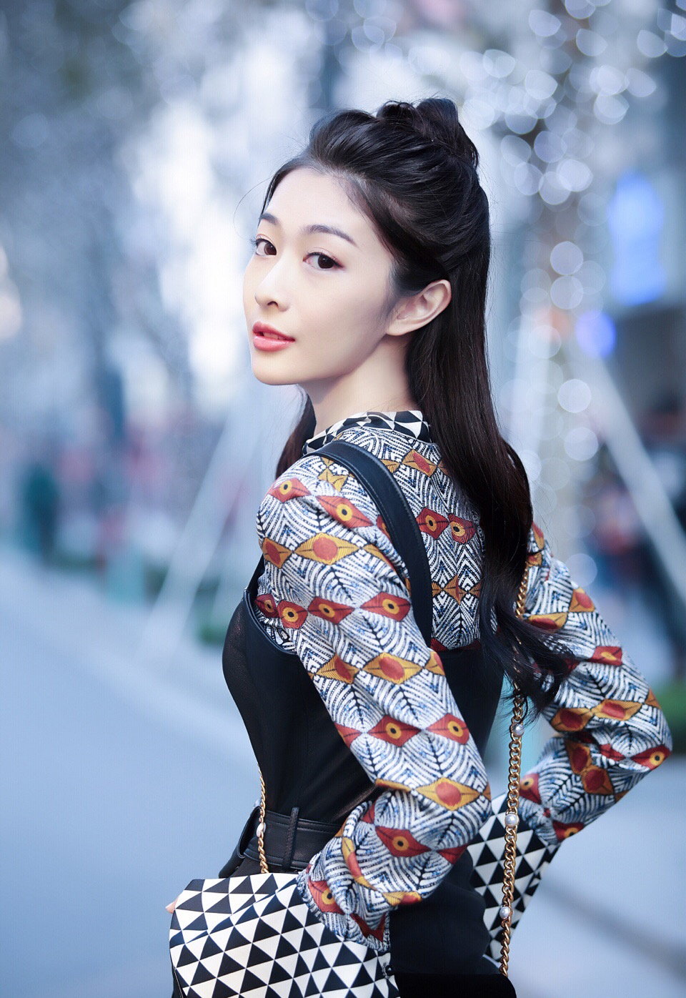 女星钟祺图片