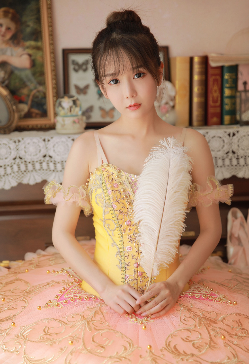 金晨图片 金晨优雅舞蹈写真图片图片