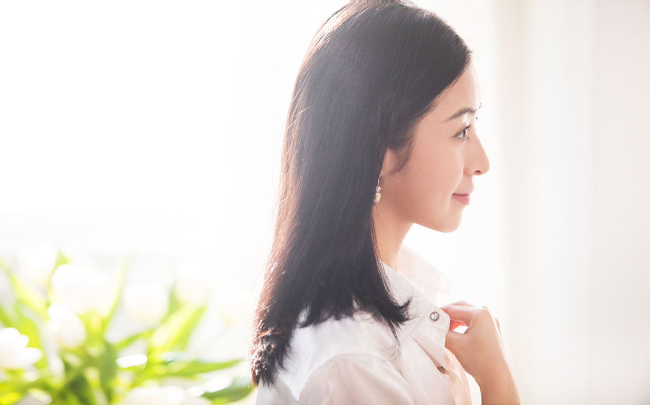 张含韵清纯甜美写真图片图片