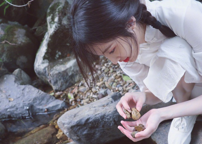 张慧雯小清新唯美意境写真图片图片