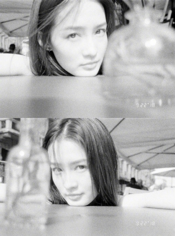 马思纯软呢大衣唯美意境写真图片图片