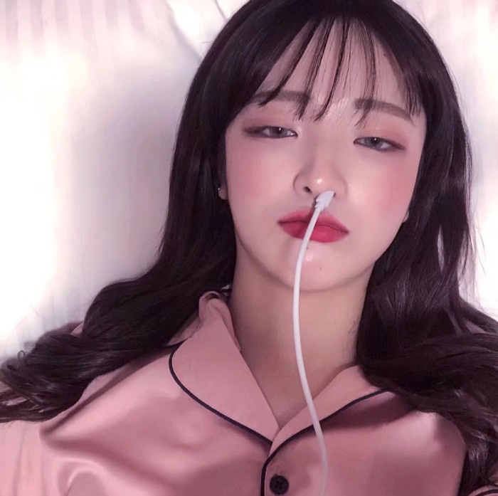 唯美复古女生头像图片图片
