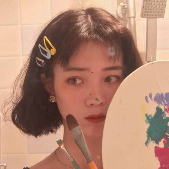 唯美复古女生头像图片图片