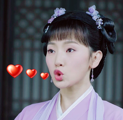 孙艺宁《双世宠妃2》可爱表情包图片图片