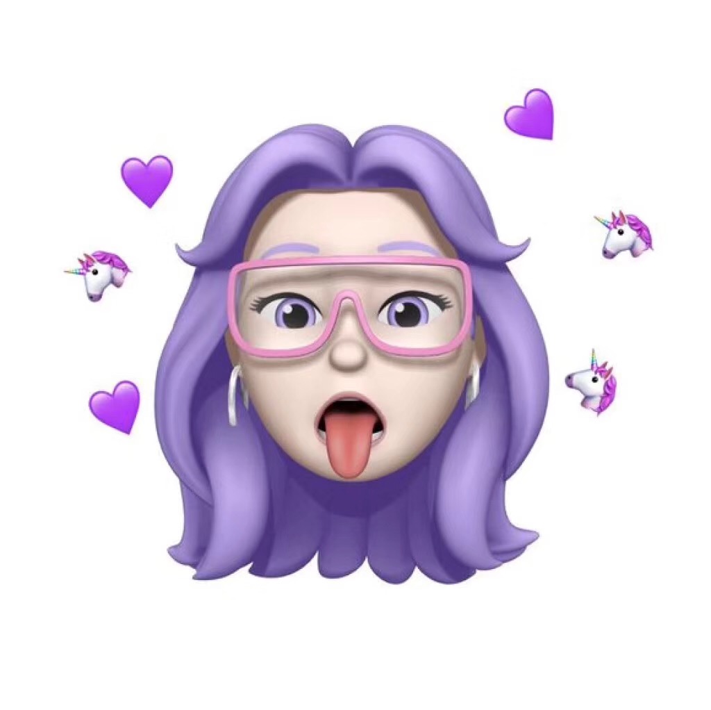 潮酷搞怪iOS12女生头像图片图片