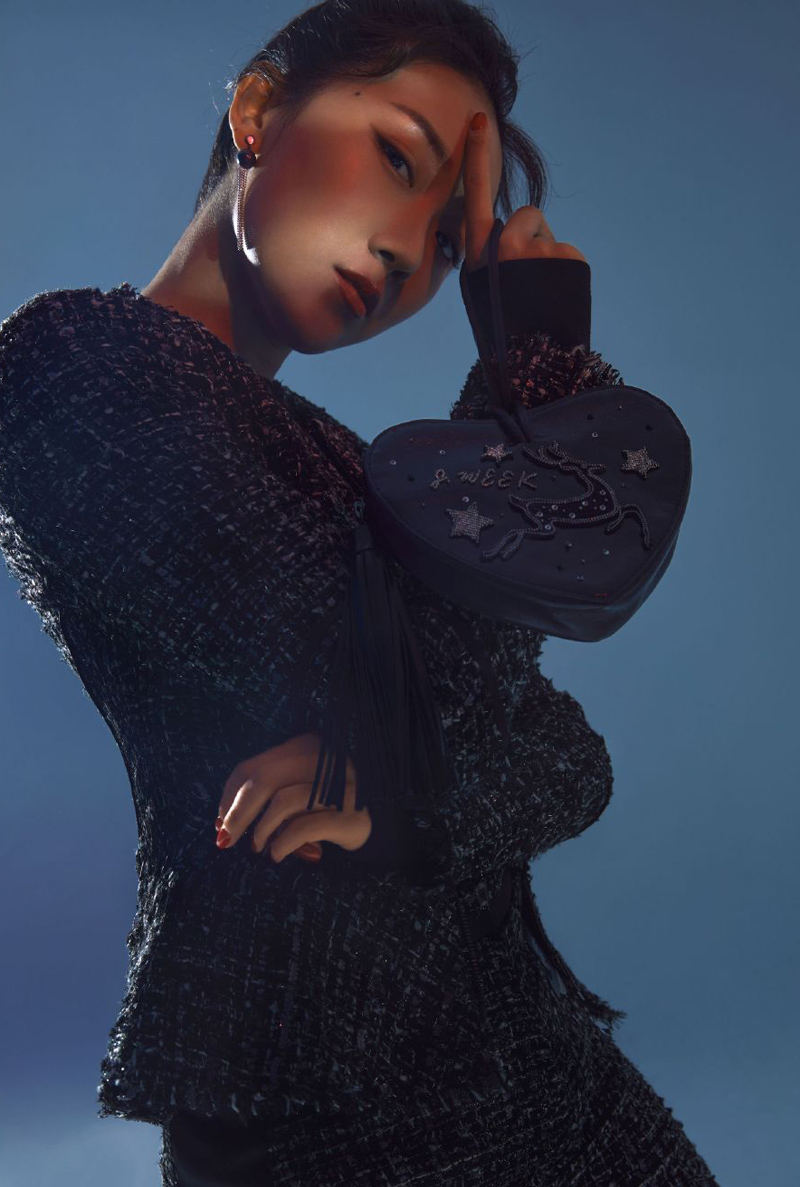 中国内地辽宁省沈阳女演员菅纫姿秋冬养眼时尚写真图片图片