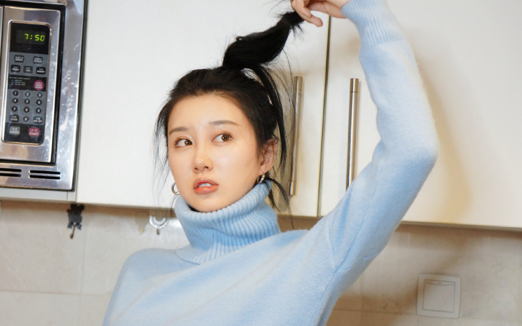 高清演员美女明星于子洋小清新性感图片图片