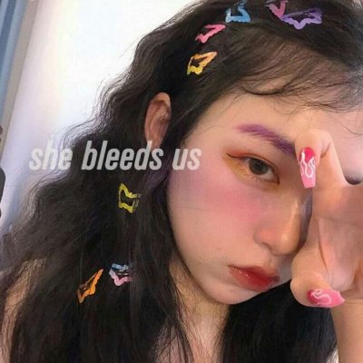 唯美复古女生头像图片图片