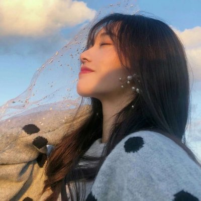 唯美复古女生头像图片图片