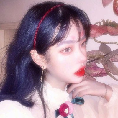 唯美复古女生头像图片图片