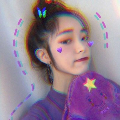唯美复古女生头像图片图片