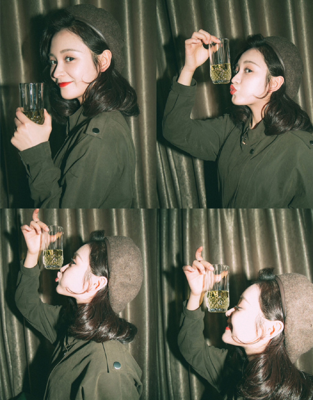 中国内地女演员王一菲美女114bb复古摩登写真图片图片