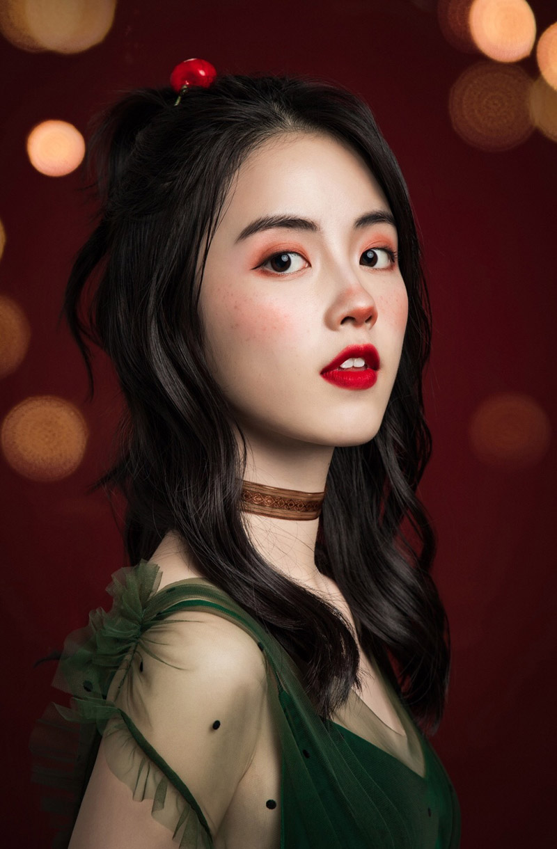 中国内地女广东陆丰模特章乐韵清新自然写真图片图片
