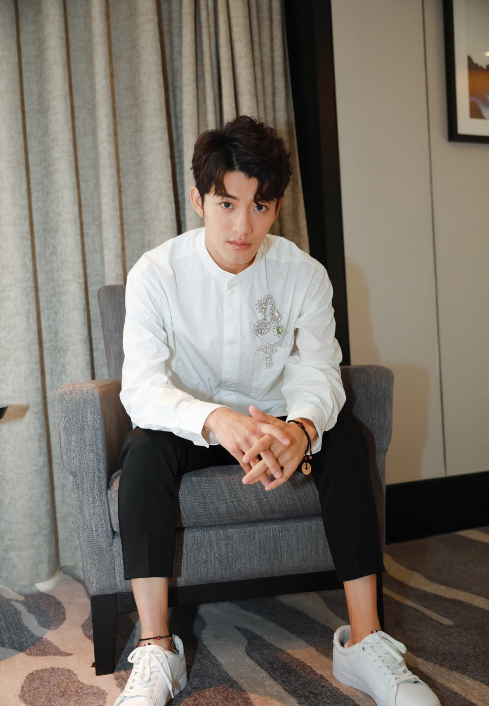 大陆台湾男明显陈奕龙帅气写真图片图片