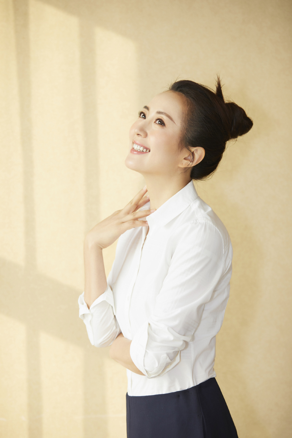 中国吉林省吉林著名的影视女演员杨童舒清新甜美写真图片图片