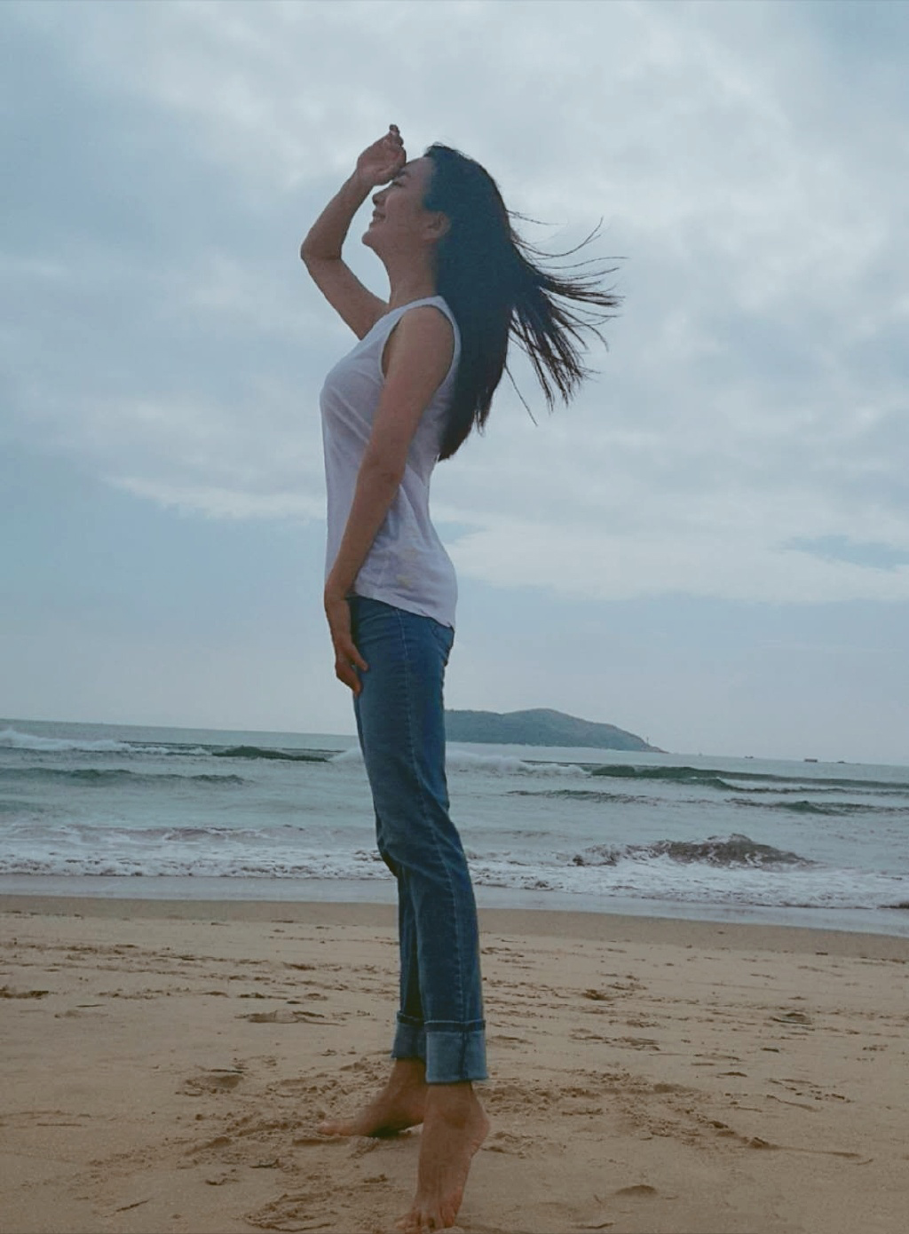 中国吉林省吉林著名的影视女演员杨童舒清新甜美写真图片图片