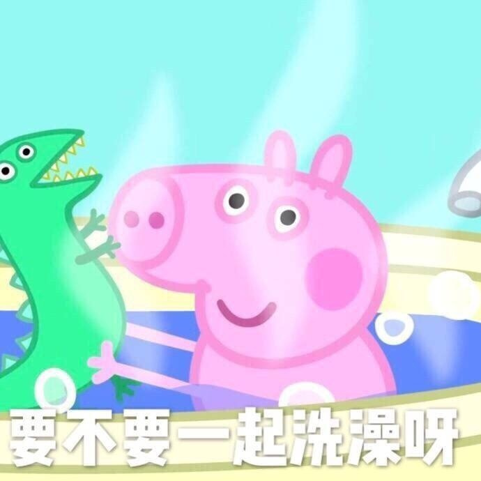 小猪佩奇恶搞表情包图片 社会人专用表情包图片图片