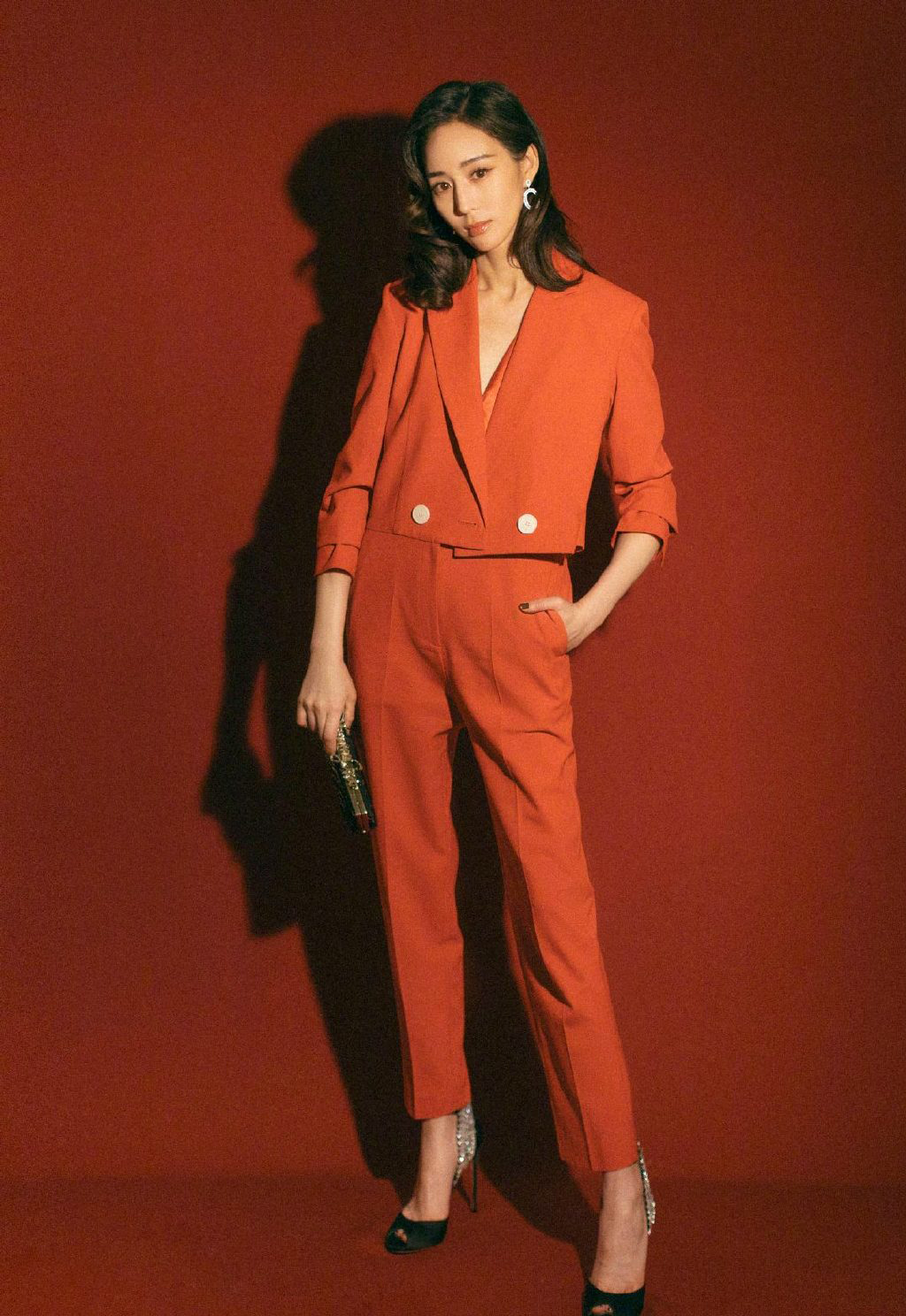 高清中国台湾影视女演员张钧甯时尚性感写真高清桌面壁纸图片