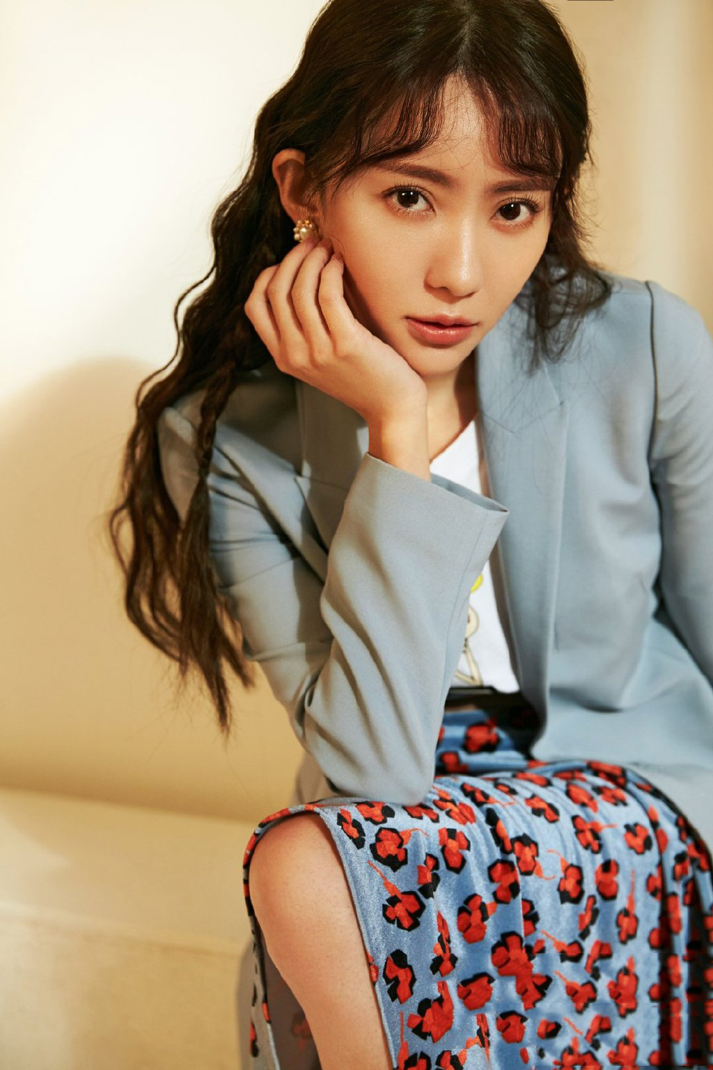 高清辽宁大连女明星刘萌萌甜美优雅写真图片图片