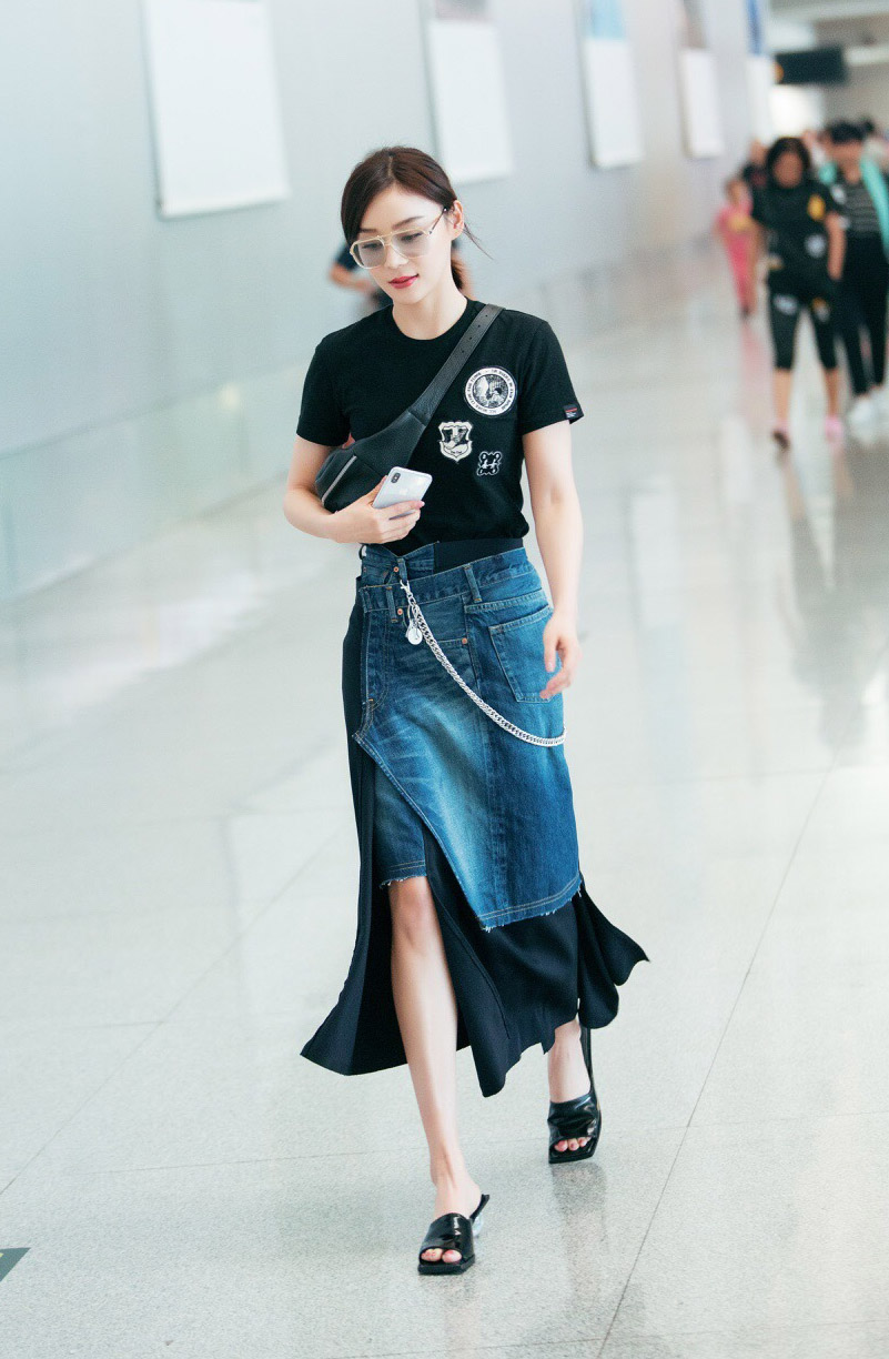 马甲线女王袁姗姗时尚性感写真图片超赞身材图片