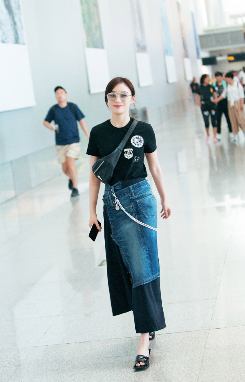 马甲线女王袁姗姗时尚性感写真图片超赞身材图片