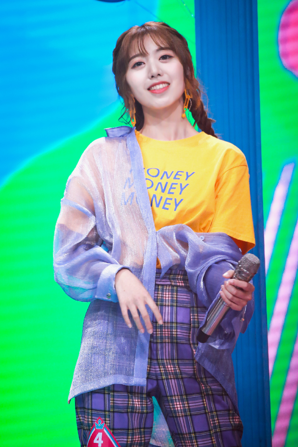 高清女明星模特刘人语《创造101》高清图片图片