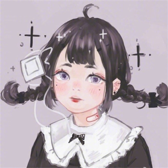 唯美复古女生头像图片图片