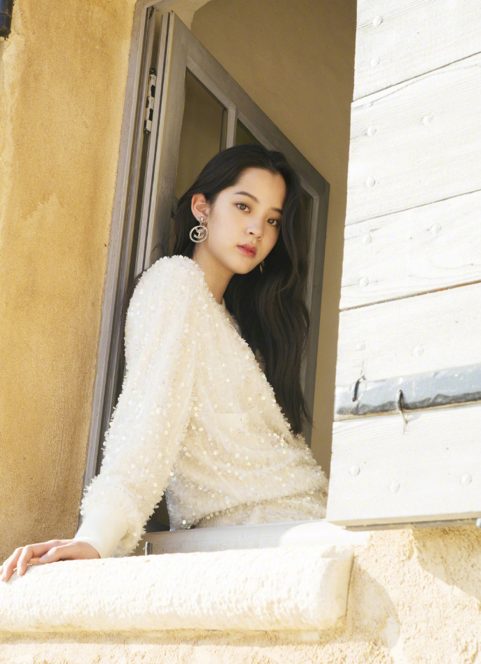 欧阳娜娜柔美田园风唯美写真图片图片