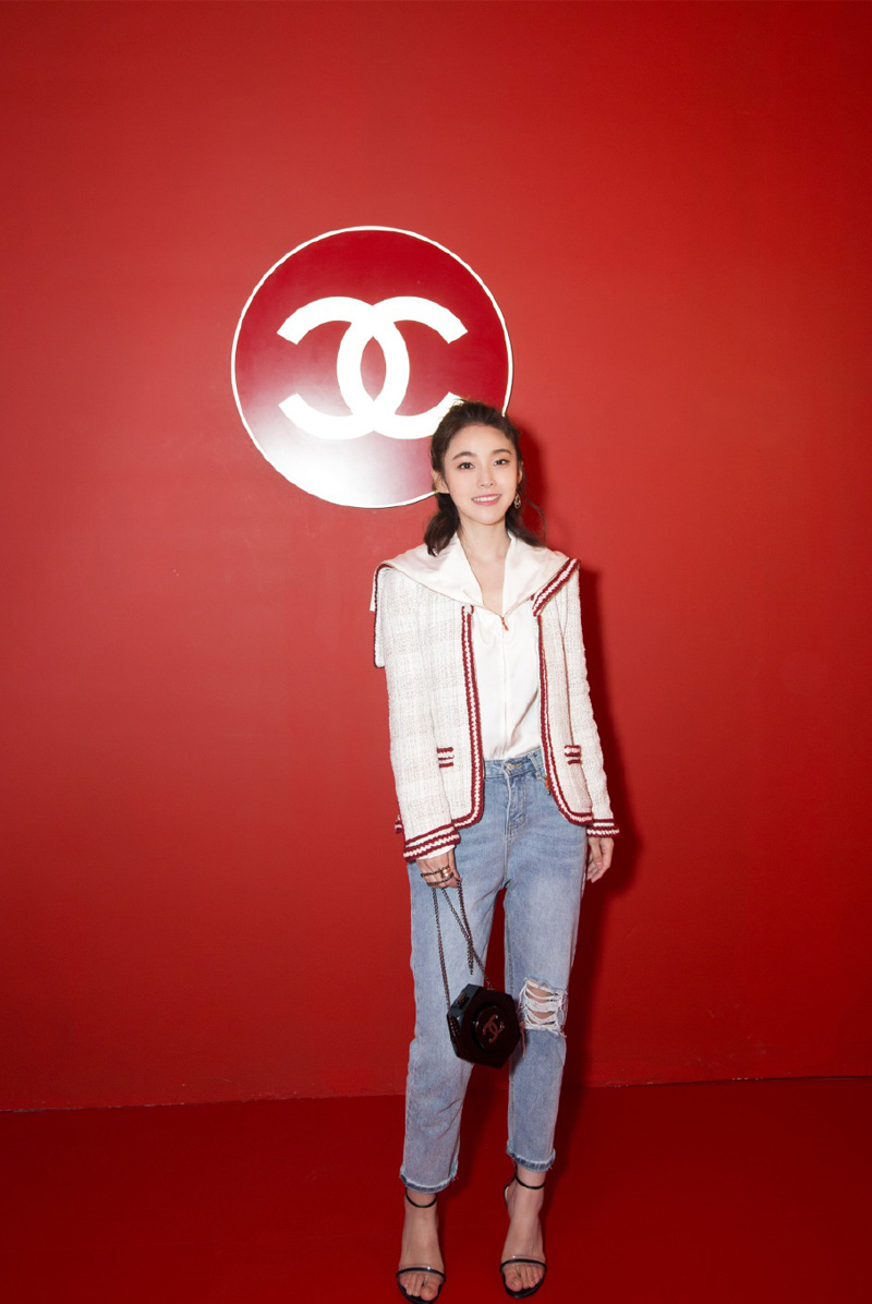 高清吉林省辽源女明星张佳宁清新白娘子造型图片图片