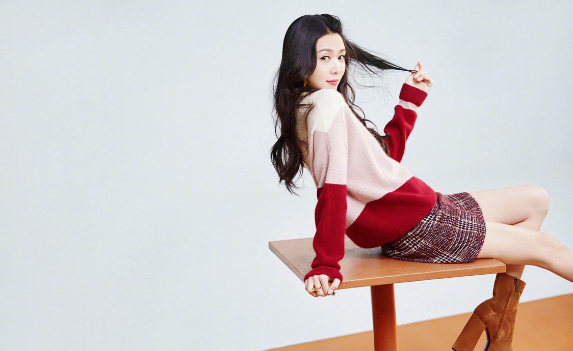 薛凯琪秋冬户外性感妩媚写真图片图片