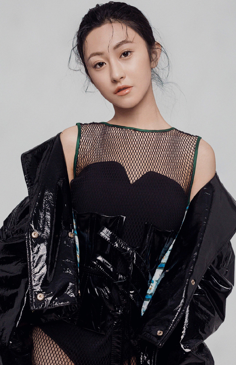高清上海美女朱圣祎妩媚复古时尚写真大片图片