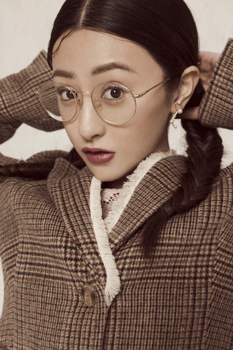 高清上海美女朱圣祎妩媚复古时尚写真大片图片