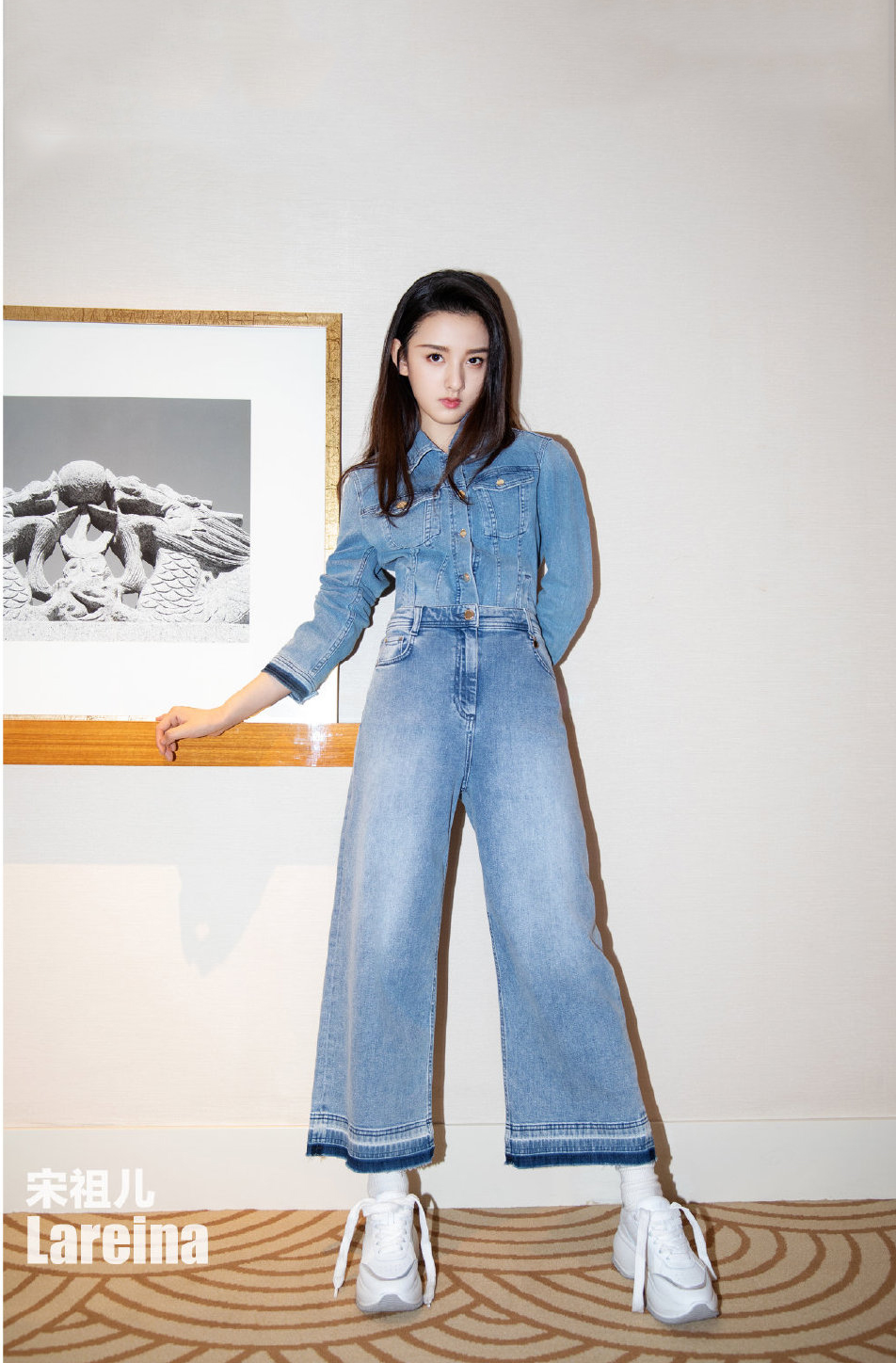 中国北京当代95后女演员小哪吒宋祖儿时尚清新写真桌面壁纸图片 中国北京当代95后女演员小哪吒宋祖儿时尚清新写真桌面壁纸图片