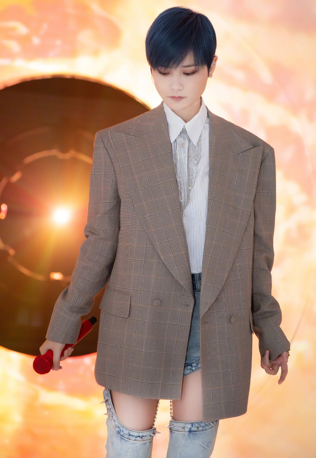 中国四川成都女歌手演员李宇春时尚个性活动写真图片图片