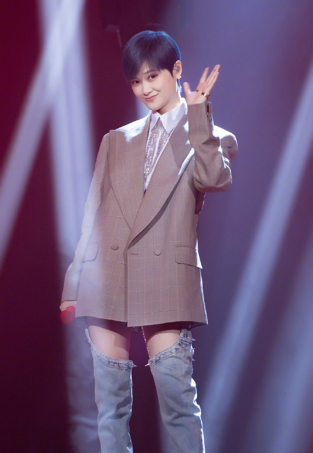 中国四川成都女歌手演员李宇春时尚个性活动写真图片图片