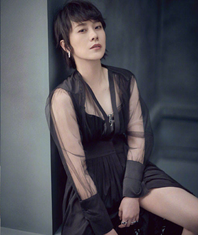 高清中国南京女演员海清蕾丝长裙性感图片图片