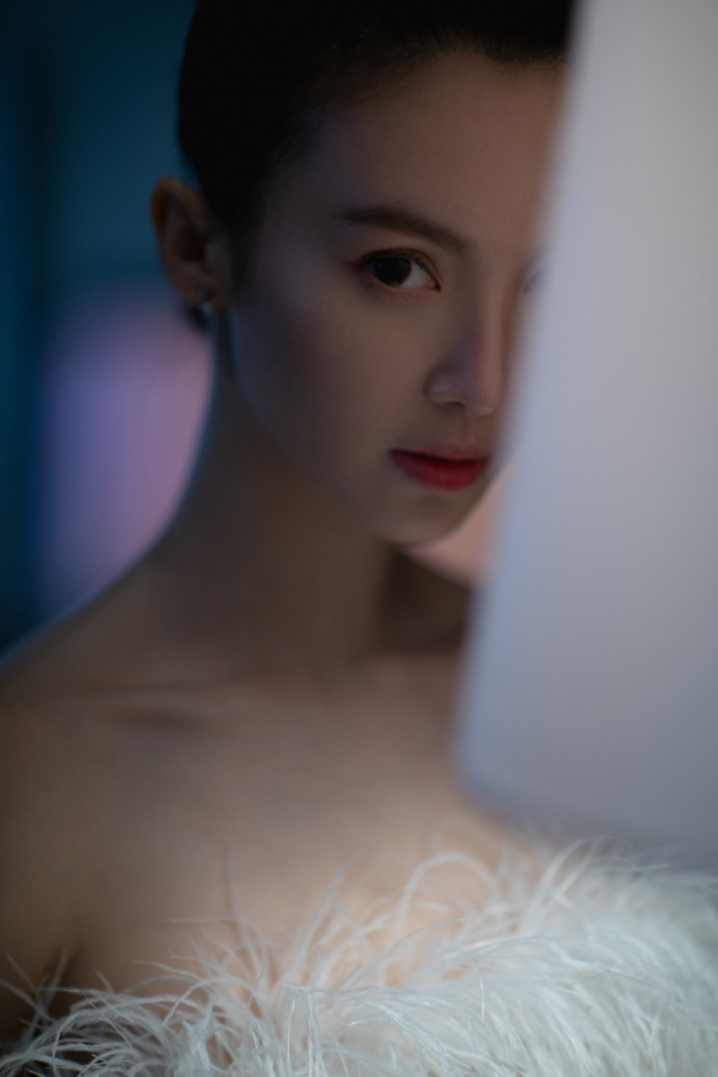 中国大陆山东济南女演员平面模特金晨性感时髦机场照图片图片