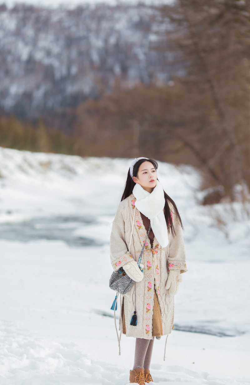 高清中国内地美女孙安可清新养眼日系写真图片图片