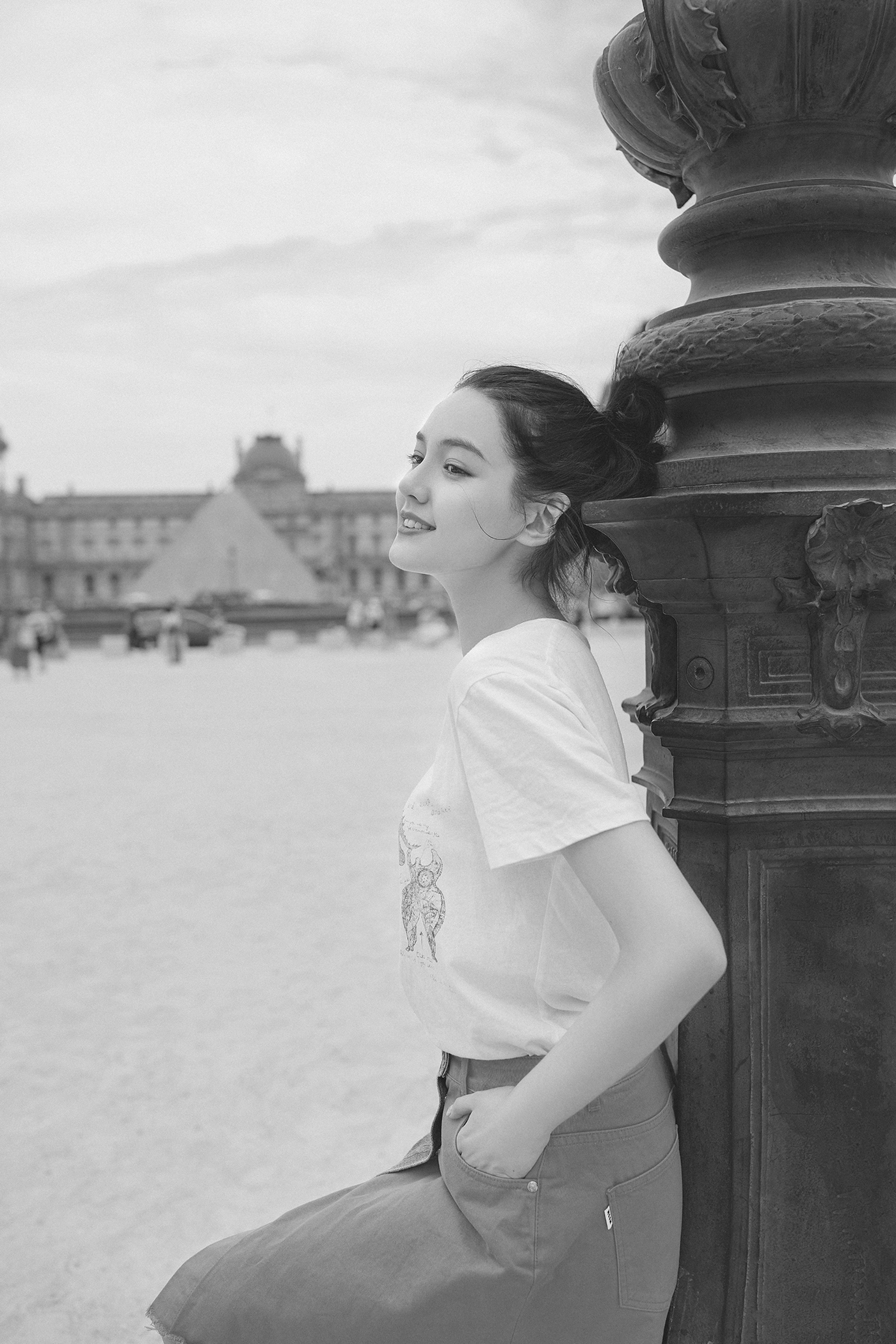 高清女星李诗颖巴黎时装周优雅甜美写真图片图片