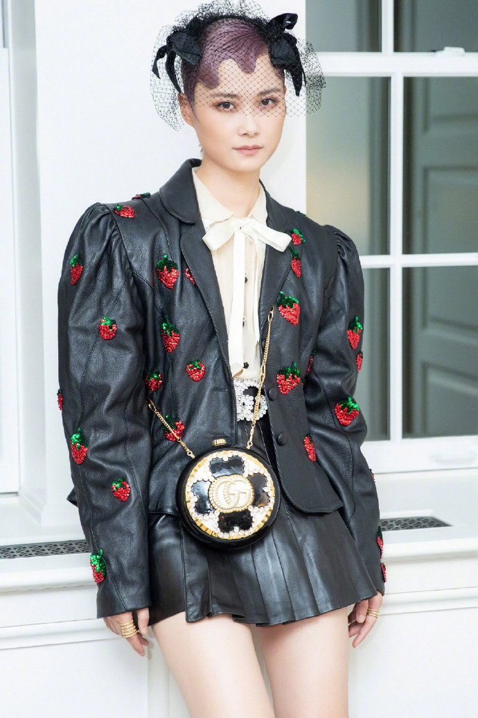 中国四川成都女歌手演员李宇春时尚个性活动写真图片图片